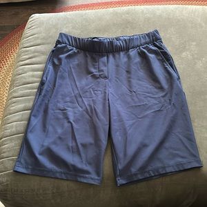 Nike, small, navy blue, dri-fit, golf shorts